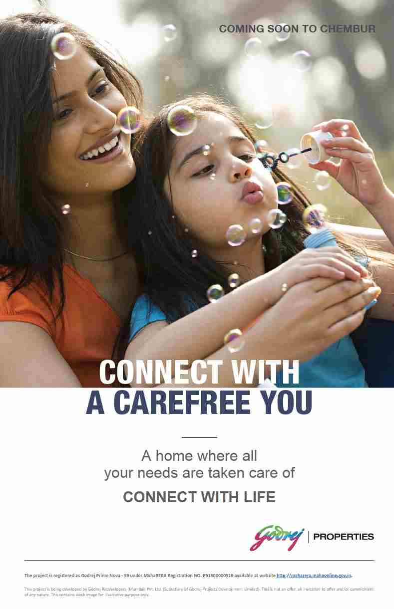Connect with a carefree you at Godrej Prime in Mumbai Update